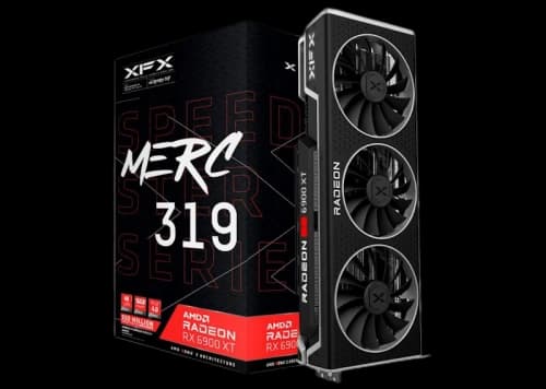 AMD Radeon MERC319 RX 6900 XT Ultra 16G Graphics Card (RX-69XTACUD9)