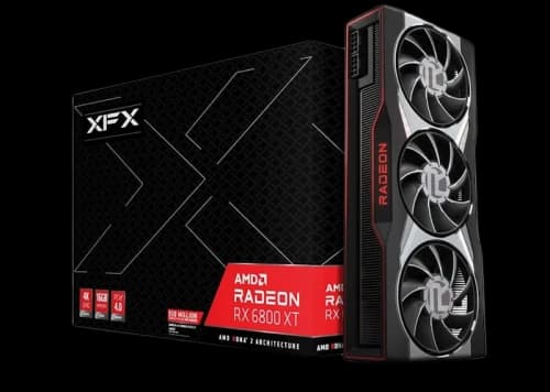 AMD XFX Radeon RX 6800 XT Gaming 16G Graphics Card (RX-68TMATFD8)