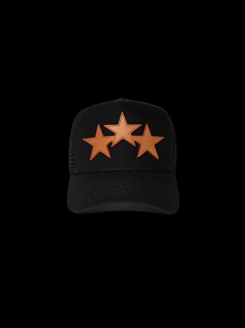 AMIRI 3 Star Hat Orange