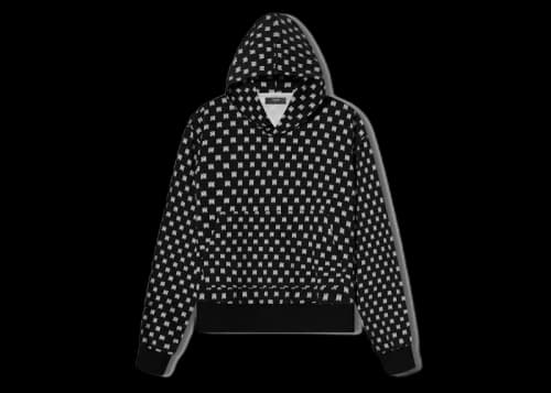 AMIRI All Over Ma Hoodie Black