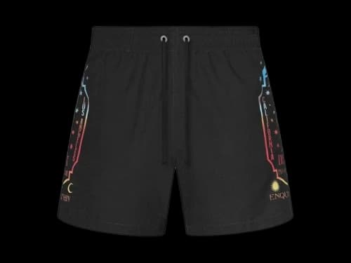 AMIRI Fortune Swim Trunk Black