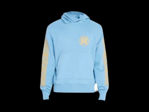 AMIRI Ouija Board Hoodie Blue/Yellow