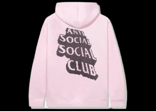 Anti Social Social Club 1.5 Hoodie Pink