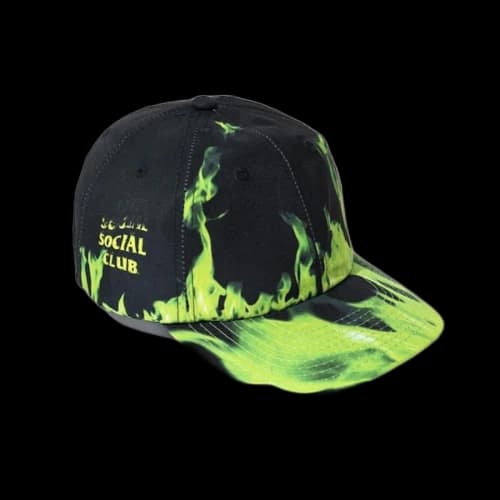 Anti Social Social Club A Flame Inside Cap Green Flame