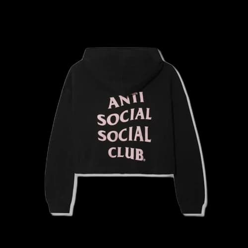 Anti Social Social Club ABG Crop Top Black