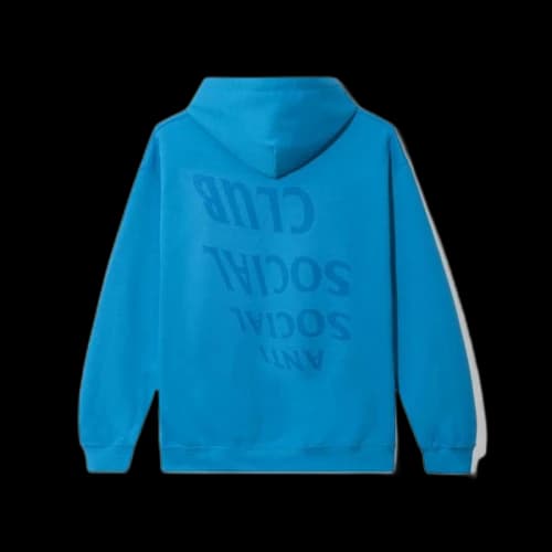 Anti Social Social Club After I Met You Hoodie Blue