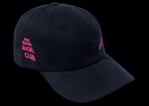 Anti Social Social Club Alpine Stars Classic Cap Black