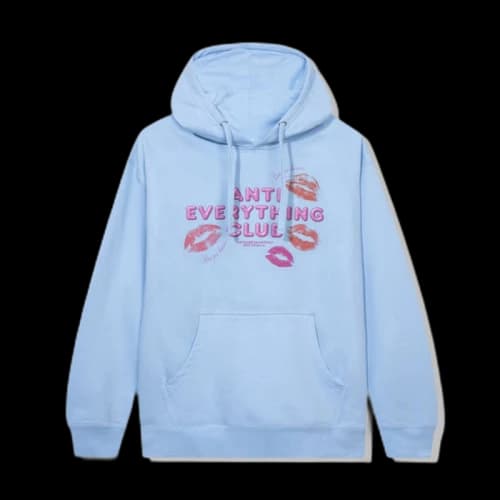 Anti Social Social Club Anti Everything Club <3 Hoodie Blue