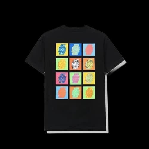 Anti Social Social Club Art Girl Tee Black