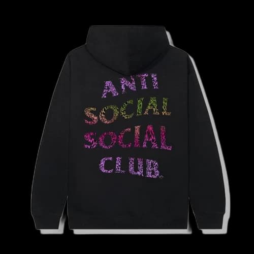 Anti Social Social Club ASSC Club Tronic Hoodie Black