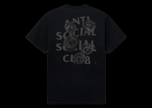 Anti Social Social Club Bat Emoji F&F Tee Royal/Black