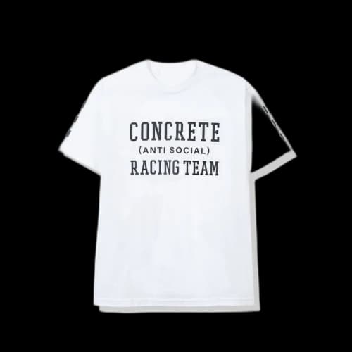 Anti Social Social Club Concrete Jungle Racing Team Tee (FW19) White