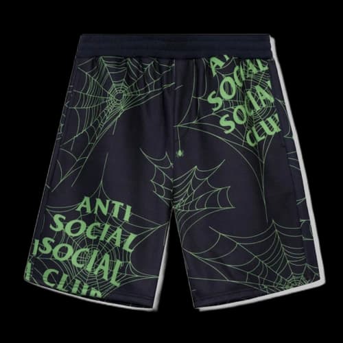Anti Social Social Club Crawling In The Dark Shorts Black