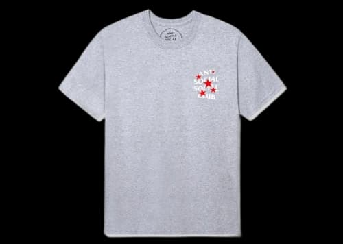 Anti Social Social Club Do You? Tee Grey Heather