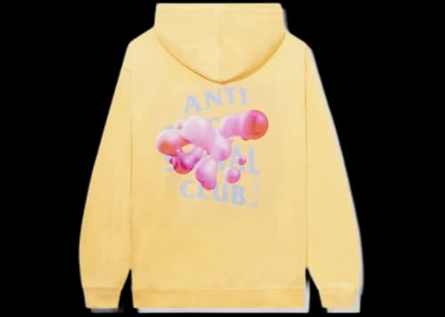 Anti Social Social Club Don't Touch Hoodie Cream