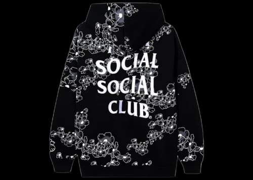 Anti Social Social Club Draw Conclusions Hoodie Black