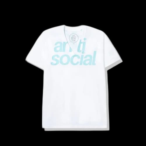 Anti Social Social Club Enrique Vneck Tee White