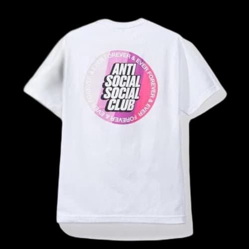 Anti Social Social Club Forever and Ever Circle Logo Tee White