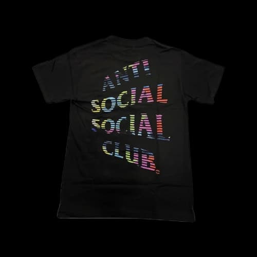Anti Social Social Club Fuzzy Connection T-shirt Black