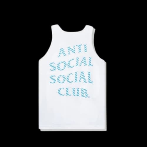 Anti Social Social Club Goodbye Summer Tank Tank White
