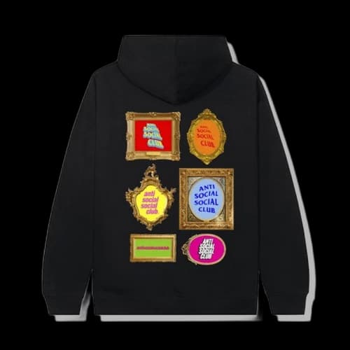 Anti Social Social Club Grandmas House Hoodie Black