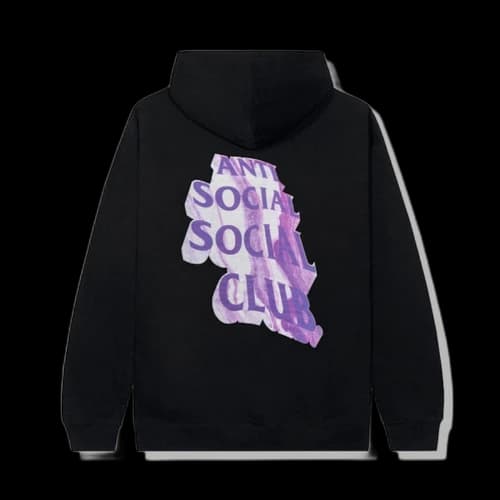 Anti Social Social Club Heart As Rock Hoodie Black