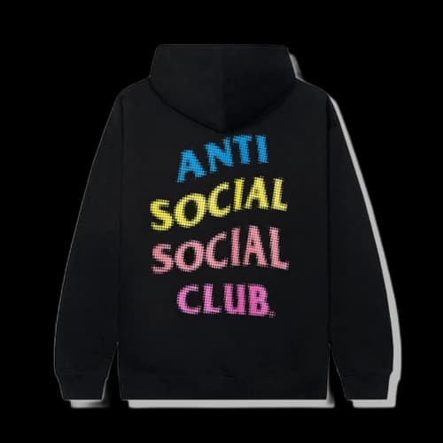 Anti Social Social Club Highlight Reel Hoodie Black