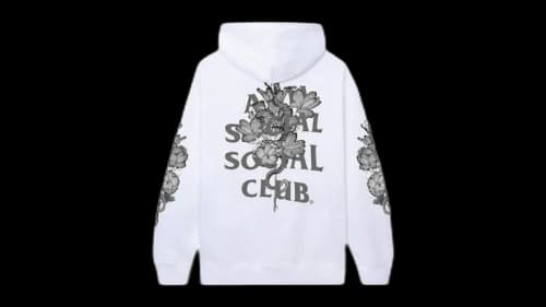 Anti Social Social Club Hokkaido 3M Reflective Hoodie White