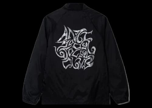 Anti Social Social Club I Get Into It Coach Jacket Black