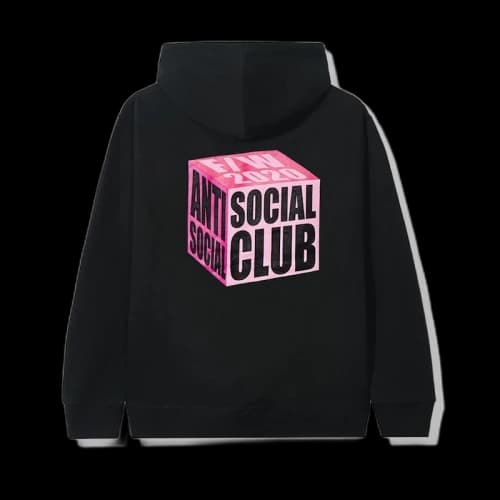 Anti Social Social Club I Wish I Was Wrong Hoodie Black