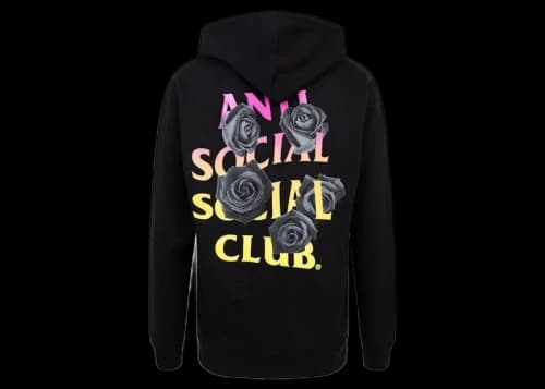 Anti Social Social Club In The Lead (Members Only) Hoodie Black