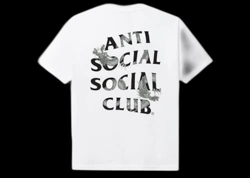 Anti Social Social Club Japan Exclusive Tatz Tee White