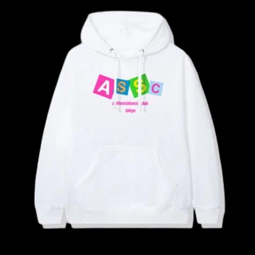 Anti Social Social Club (Japan Only) Angel Hair Hoodie White