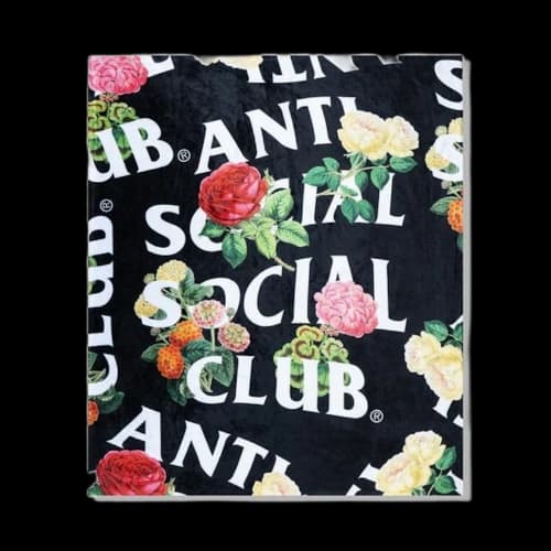 Anti Social Social Club Kink Blanket Black