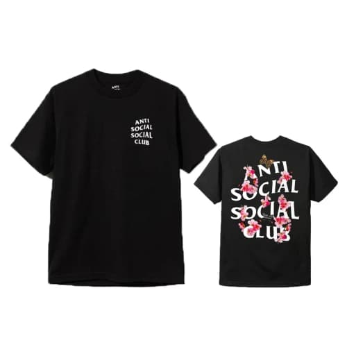 Anti Social Social Club Kkoch Black T-Shirt Tee (FW20)