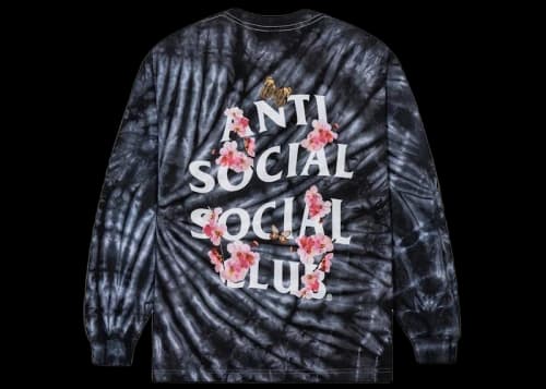 Anti Social Social Club Kkoch Wifi Tie Dye Long Sleeve Tie Dye