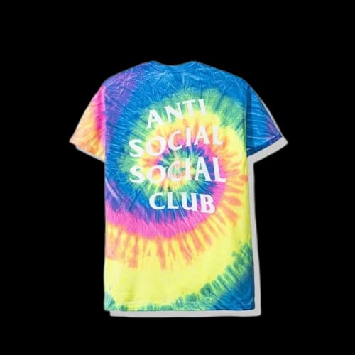 Anti Social Social Club Laguna Tee (FW19) Rainbow Tie Dye