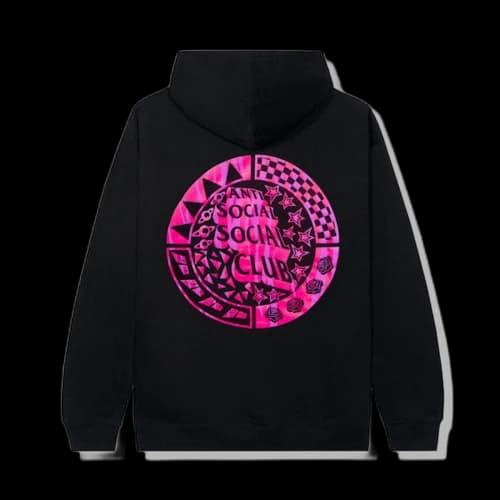 Anti Social Social Club Level 8 Hoodie Black