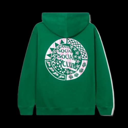 Anti Social Social Club Level 8 Hoodie Green