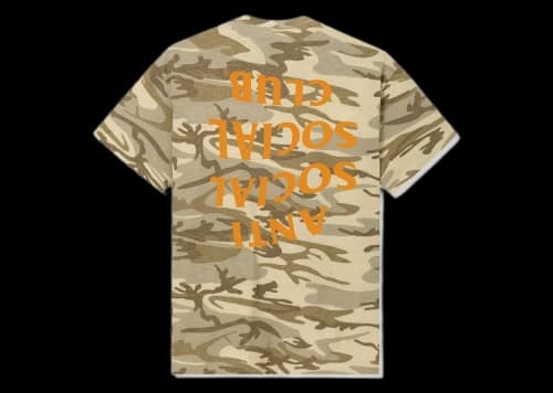 Anti Social Social Club Mind Play Tee Desert Camo