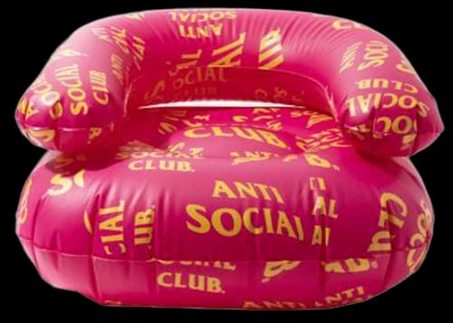 Anti Social Social Club Modest Chair Float Pink/Yellow