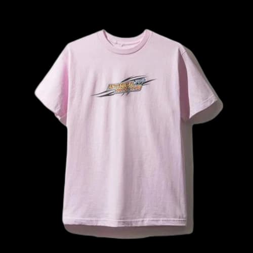 Anti Social Social Club Motor Sport (Asia Exclusive) Tee Pink