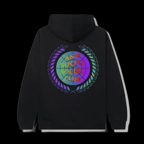 Anti Social Social Club New World Boredom Hoodie Black