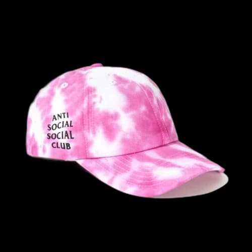 Anti Social Social Club Once Upon A Time Cap Pink/White