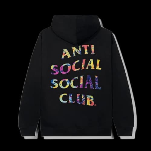 Anti Social Social Club Pedals On The Floor Hoodie Black