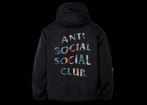 Anti Social Social Club Picking Up The Pieces Hoodie Black