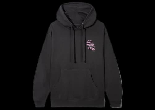 Anti Social Social Club Quest For Love Hoodie Charcoal