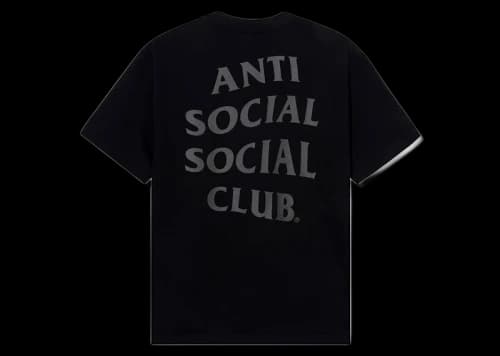 Anti Social Social Club Same But Different Premium Heavyweight Tee Black