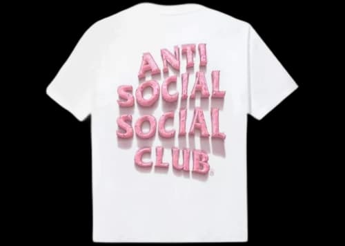 Anti Social Social Club Sprinkling Tears T-shirt White