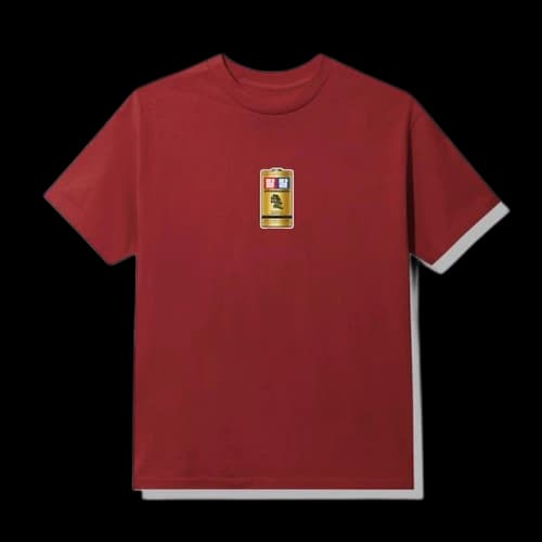 Anti Social Social Club Straight To Voicemail T-shirt Maroon